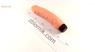 Wibrator "Vinyl P-Shape VI" - 21cm