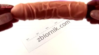 Wibrator "Vinyl P-Shape VI" - 21cm