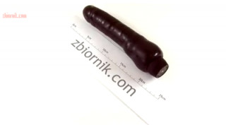 Wibrator "P-Shape Black" - 22cm