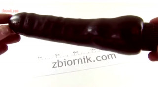 Wibrator "P-Shape Black" - 22cm