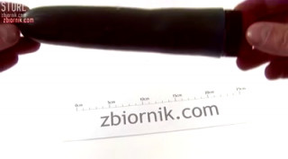 Wibrator "Ultra Smooth Blue" - 19 cm