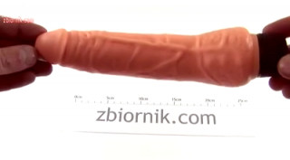 Wibrator "Vinyl P-Shape I" - 22cm