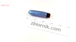 Wibrator Mini "Little Dickie" - Niebieski - 13,5 cm