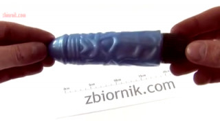 Wibrator Mini "Little Dickie" - Niebieski - 13,5 cm