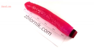 Wibrator "Jelly Purple" - 30 cm