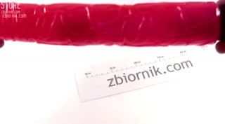 Wibrator "Jelly Purple" - 30 cm