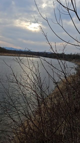 Naga plaża w Stadłach 9.03.2025